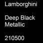 Preview: Lamborghini, Deep Black Metallic, 210500.